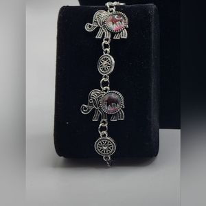 Elephant‎ Good Luck Charm Bracelet
